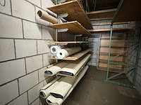 5x rol vinyl en rol tapijt, wenge/bruin - afbeelding 1 van  4