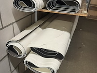5x rol vinyl en rol tapijt, wenge/bruin - afbeelding 4 van  4
