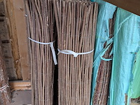 5x rol wilgenmat met verzinkt ijzerdraad - afbeelding 1 van  3