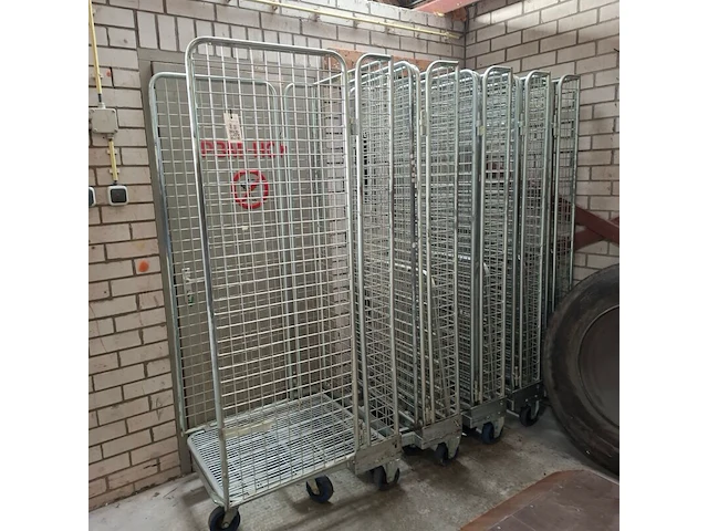 5x rolcontainer - afbeelding 1 van  2