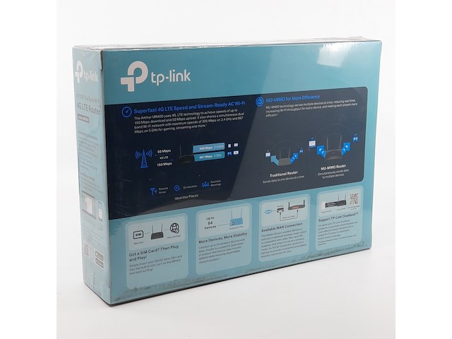 5x router, tp-link, ac 1200 dual band wifi 4g lte - afbeelding 3 van  3