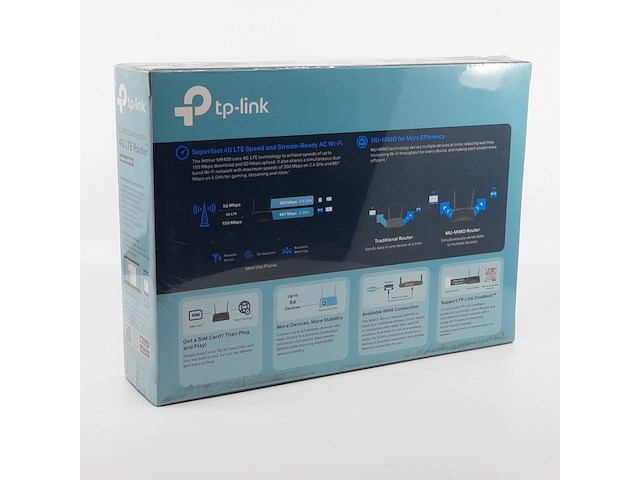 5x router, tp-link, ac 1200 dual band wifi 4g lte - afbeelding 3 van  3