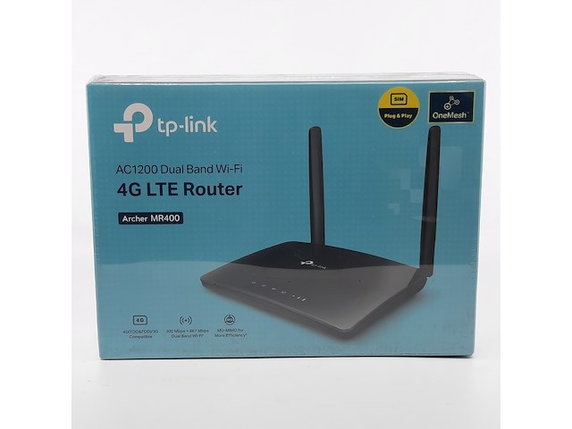 5x router, tp-link, ac 1200 dual band wifi 4g lte - afbeelding 1 van  3