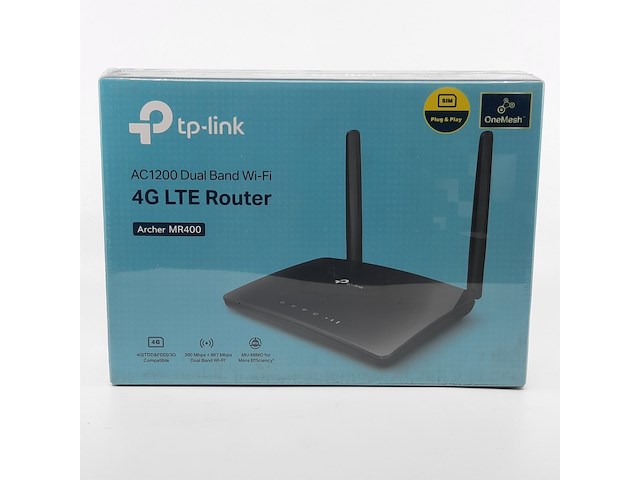 5x router, tp-link, ac 1200 dual band wifi 4g lte - afbeelding 1 van  3
