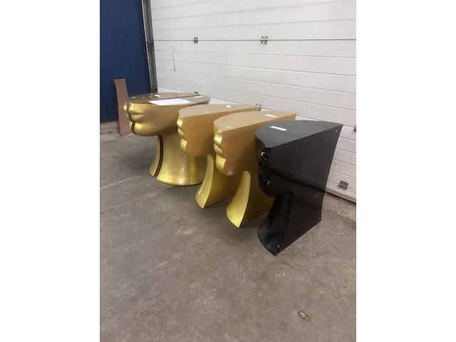 5x salontafels polspotten hoofd - afbeelding 5 van  5