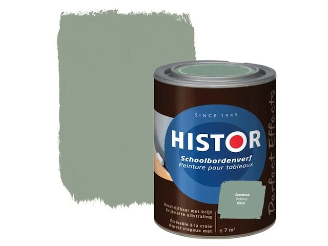 5x schoolbordverf, histor, perfect effects, geordend, 1 liter - afbeelding 1 van  2