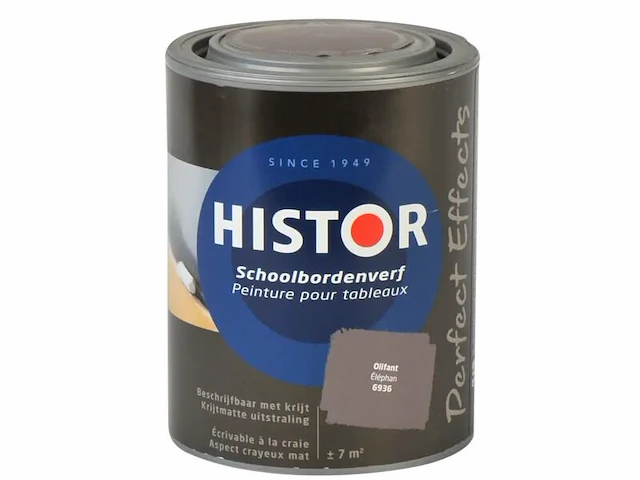 5x schoolbordverf histor, perfect effects, olifant, 1 liter - afbeelding 2 van  2