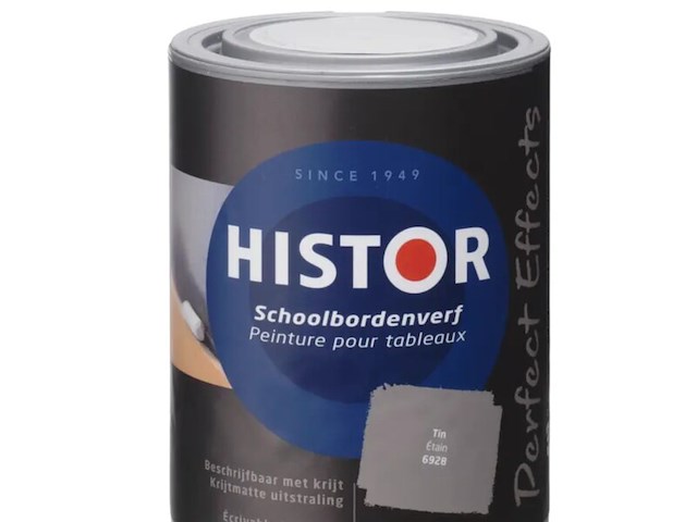 5x schoolbordverf histor, perfect effects, tin, 1 liter - afbeelding 2 van  2