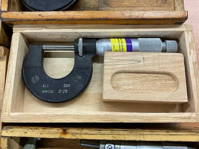 5x schroefmaat, 3x schuifmaat, hoekmaat, dieptemaat - afbeelding 8 van  11