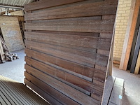 5x schuttingpaneel, o.a. hillhout - afbeelding 4 van  7