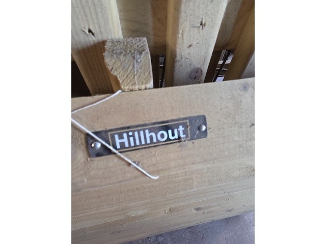 5x schuttingpaneel, o.a. hillhout - afbeelding 2 van  8