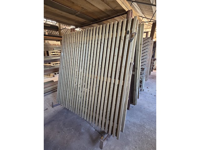 5x schuttingpaneel, o.a. hillhout - afbeelding 4 van  8