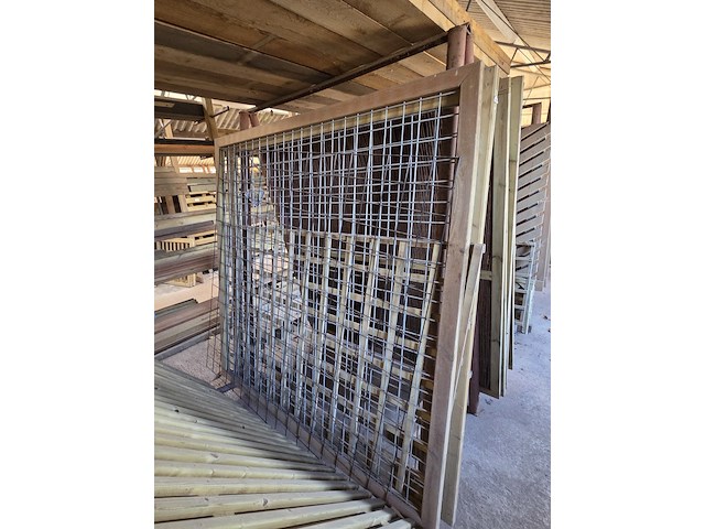 5x schuttingpaneel, o.a. hillhout - afbeelding 5 van  8