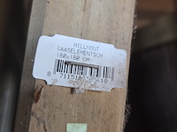 5x schuttingpaneel, o.a. hillhout - afbeelding 8 van  8