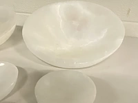 5x seleniet schalen rond - afbeelding 2 van  5