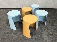 5x sellex handy stool - nestelbare kruk - afbeelding 2 van  8
