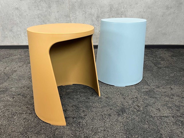 5x sellex handy stool - nestelbare kruk - afbeelding 5 van  8