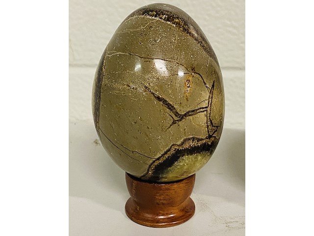 5x septariekwarts eieren - afbeelding 9 van  9