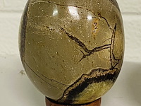 5x septariekwarts eieren - afbeelding 9 van  9