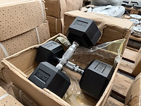 5x set van 2 dumbbells (3x 2x7,5 kg, 2x 2x7 kg) active panther - afbeelding 1 van  6