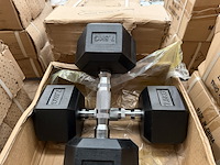 5x set van 2 dumbbells (3x 2x7,5 kg, 2x 2x7 kg) active panther - afbeelding 2 van  6