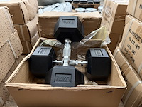 5x set van 2 dumbbells (3x 2x7,5 kg, 2x 2x7 kg) active panther - afbeelding 6 van  6