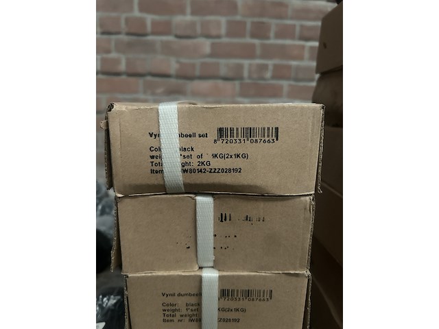 5x set van 2 dumbbells van 1 kg active panther - afbeelding 3 van  4