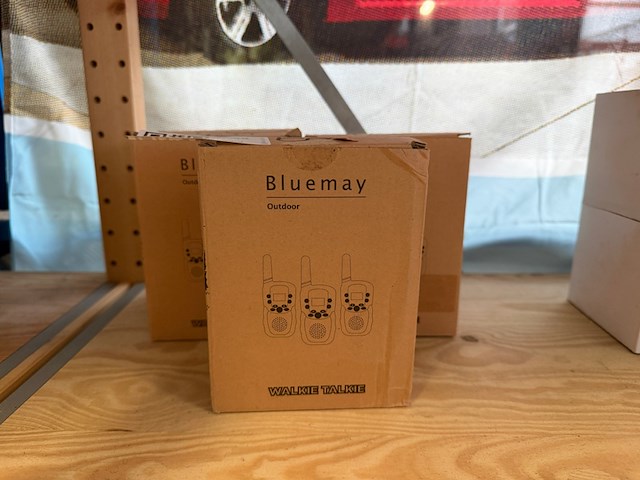5x set walkie talkies bluemay - afbeelding 1 van  3