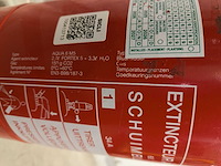 5x sicli - aqua 6m5 - schuimblusser - gekeurd 2024 - afbeelding 3 van  7