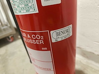5x sicli co2-brandblusser gekeurd 2024 - afbeelding 2 van  10
