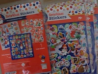 5x sinterklaas stickers 75+ 3 vel - afbeelding 2 van  3