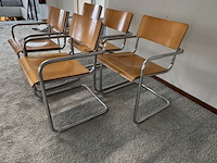 5x sledestoel, vintage - afbeelding 4 van  4