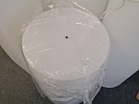 5x sokkel en 5x schaal met led verlichting wit - afbeelding 7 van  11