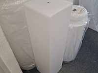 5x sokkel en 5x schaal met led verlichting wit - afbeelding 8 van  11