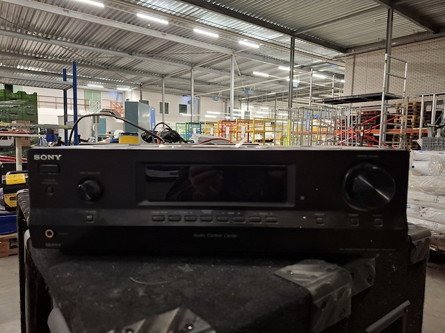 5x speaker met 2x versterker o.a. sony - afbeelding 3 van  6