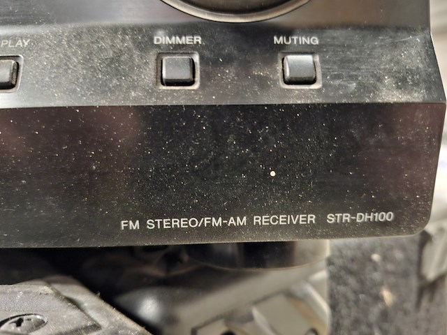 5x speaker met 2x versterker o.a. sony - afbeelding 4 van  6