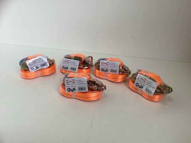(5x) stahlkaiser spanband / ratelset - 800kg - 25mmx6m - afbeelding 2 van  4