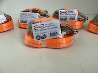 (5x) stahlkaiser spanband / ratelset - 800kg - 25mmx6m - afbeelding 3 van  4