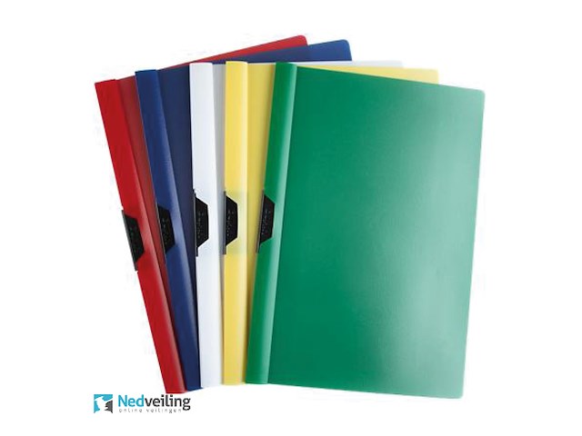 5x staples metal clip mappen mix color - afbeelding 2 van  3