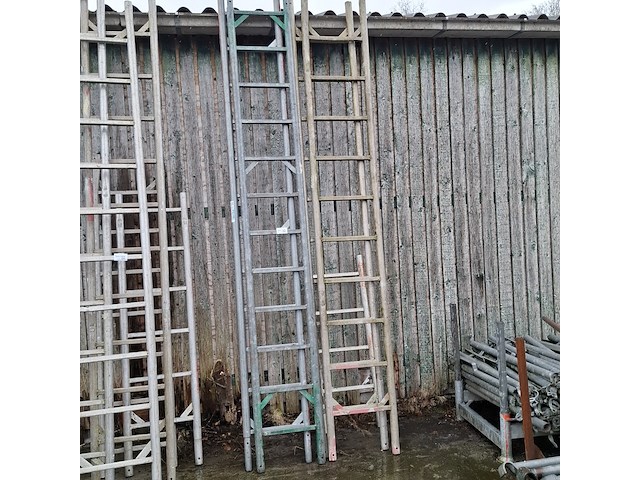 5x steiger ladder - afbeelding 1 van  5
