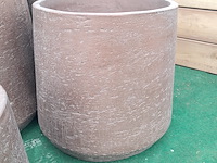 5x stenen bloempot, ts collection - afbeelding 4 van  8