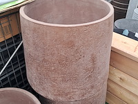 5x stenen bloempot, ts collection - afbeelding 5 van  8