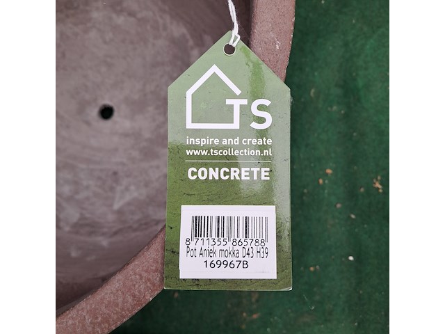 5x stenen bloempot, ts collection - afbeelding 8 van  8