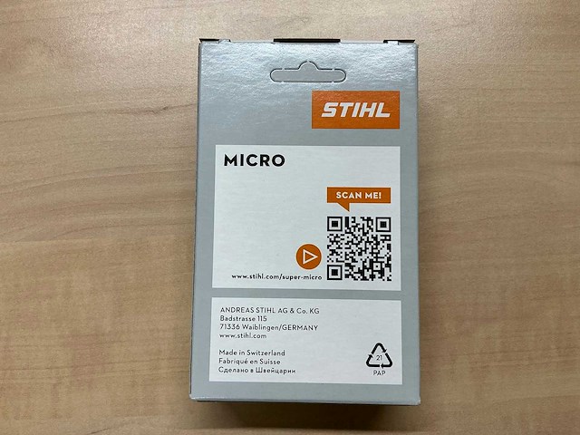 5x stihl 325" rapid micro 3 (rm3) 36890000067 zaagketting - afbeelding 2 van  3