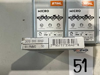 5x stihl 3610 000 0050 ketting voor kettingzaag - afbeelding 3 van  3