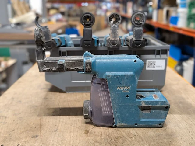 5x stofzuigadapter met opvang, makita, dx06 - afbeelding 2 van  3