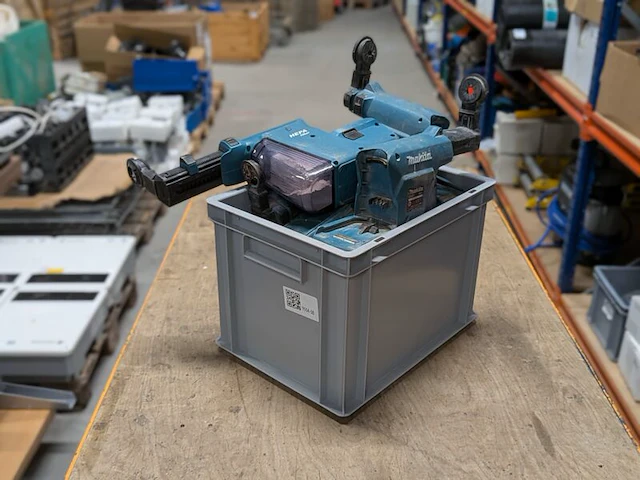 5x stofzuigadapter met opvang, makita, dx07 - afbeelding 1 van  3