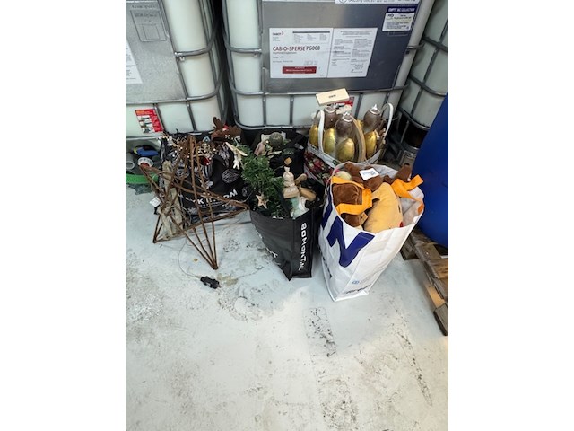 5x tas kerstdecoratie - afbeelding 1 van  7