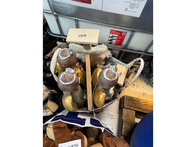 5x tas kerstdecoratie - afbeelding 5 van  7