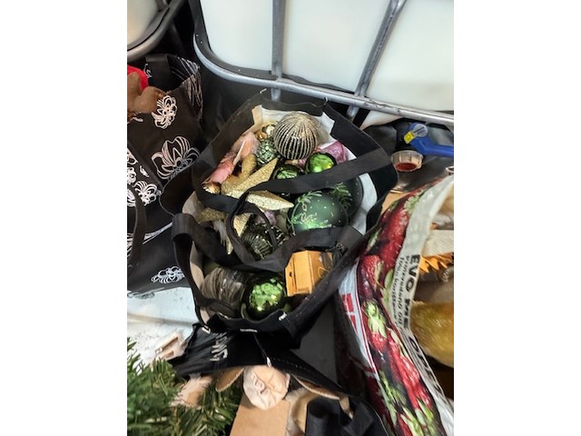 5x tas kerstdecoratie - afbeelding 6 van  7